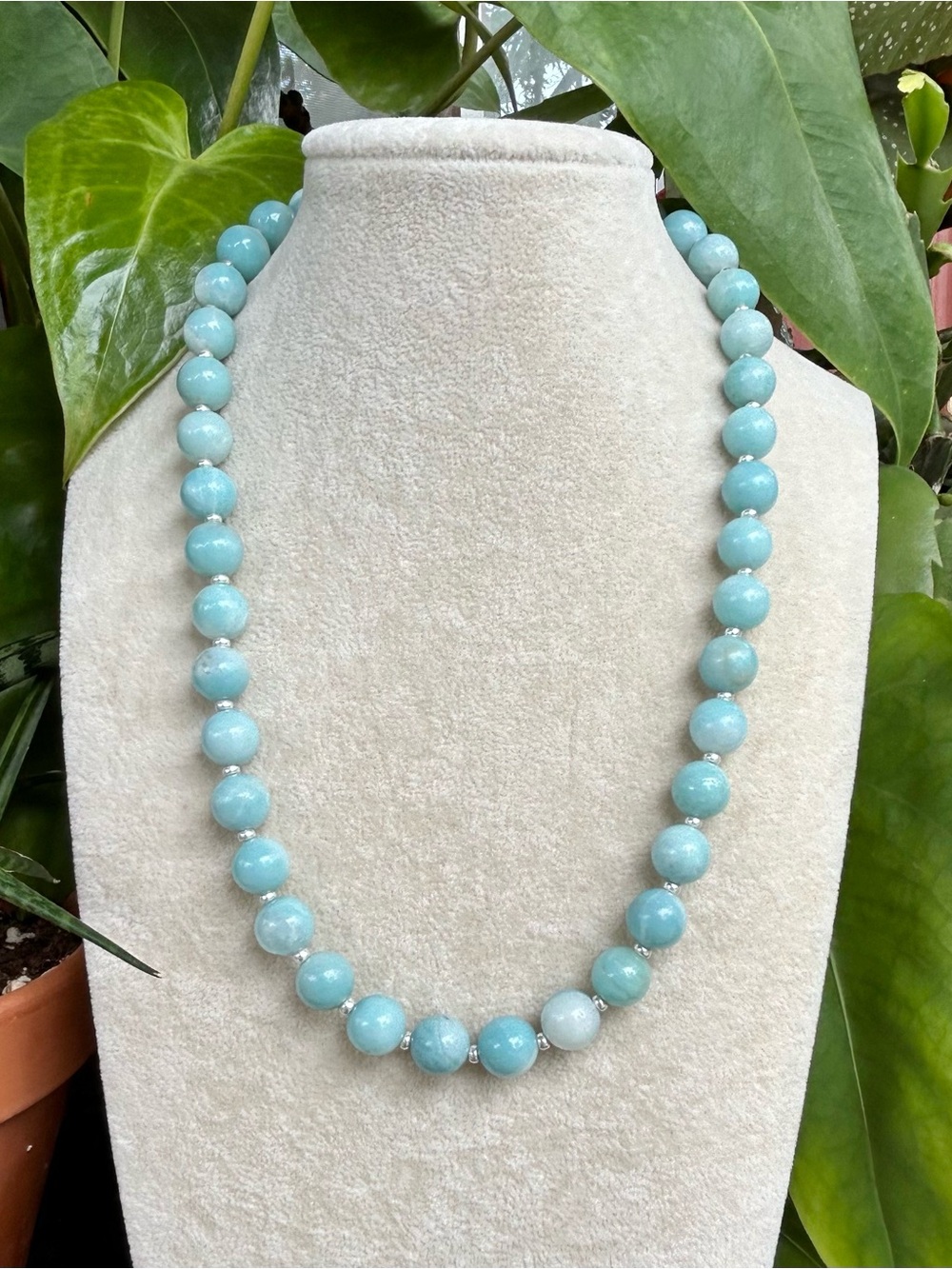 Amazonite necklace